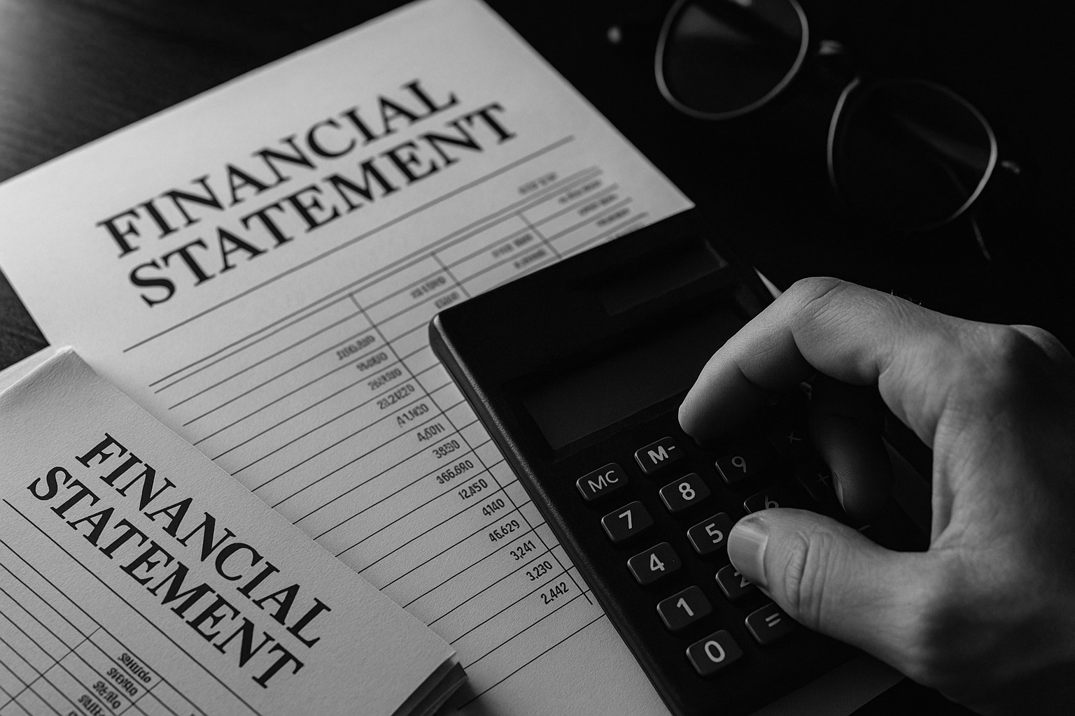 Income Tax documents and calculator